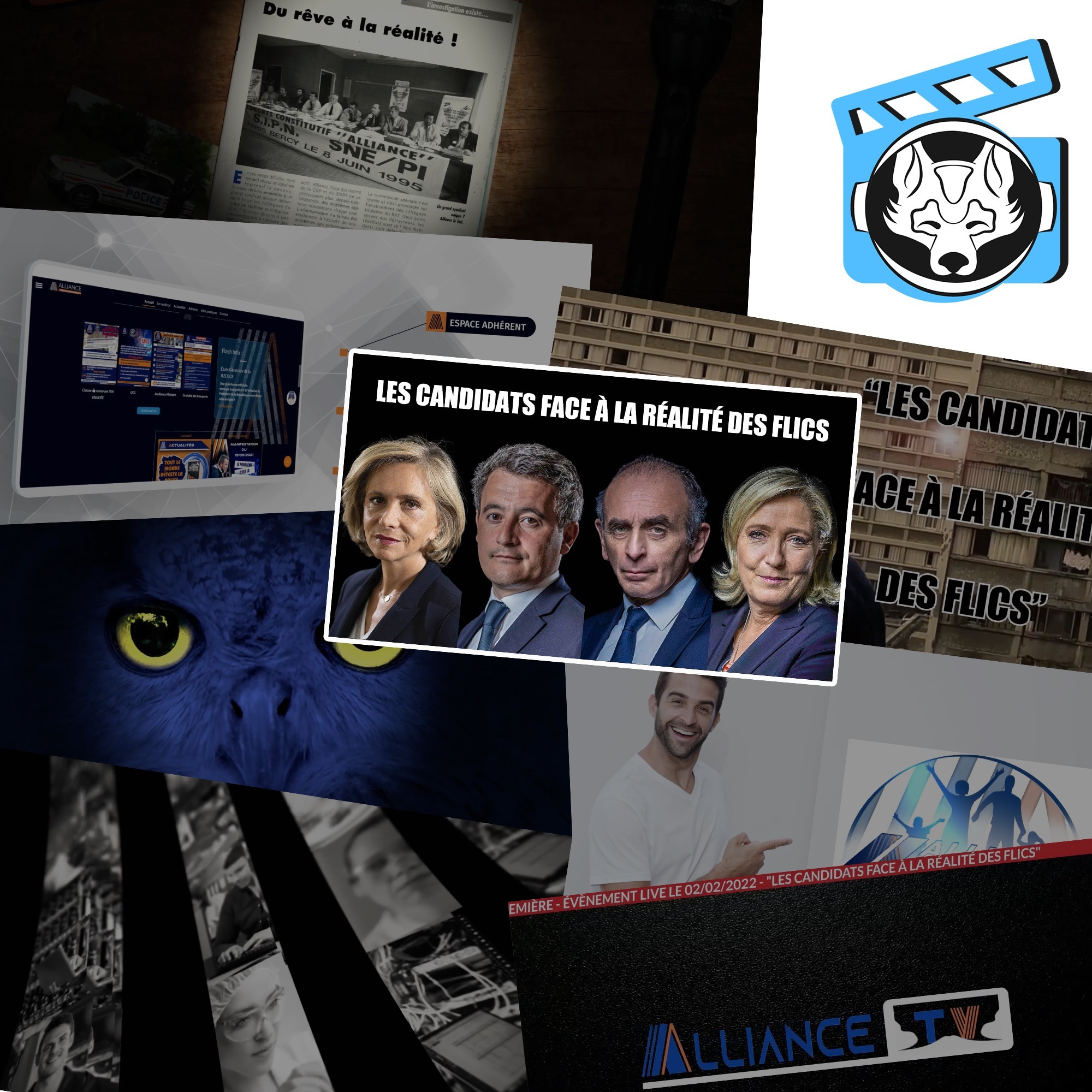 Cosmographics – 150+ logos régions et départements pour Alliance Police Nationale