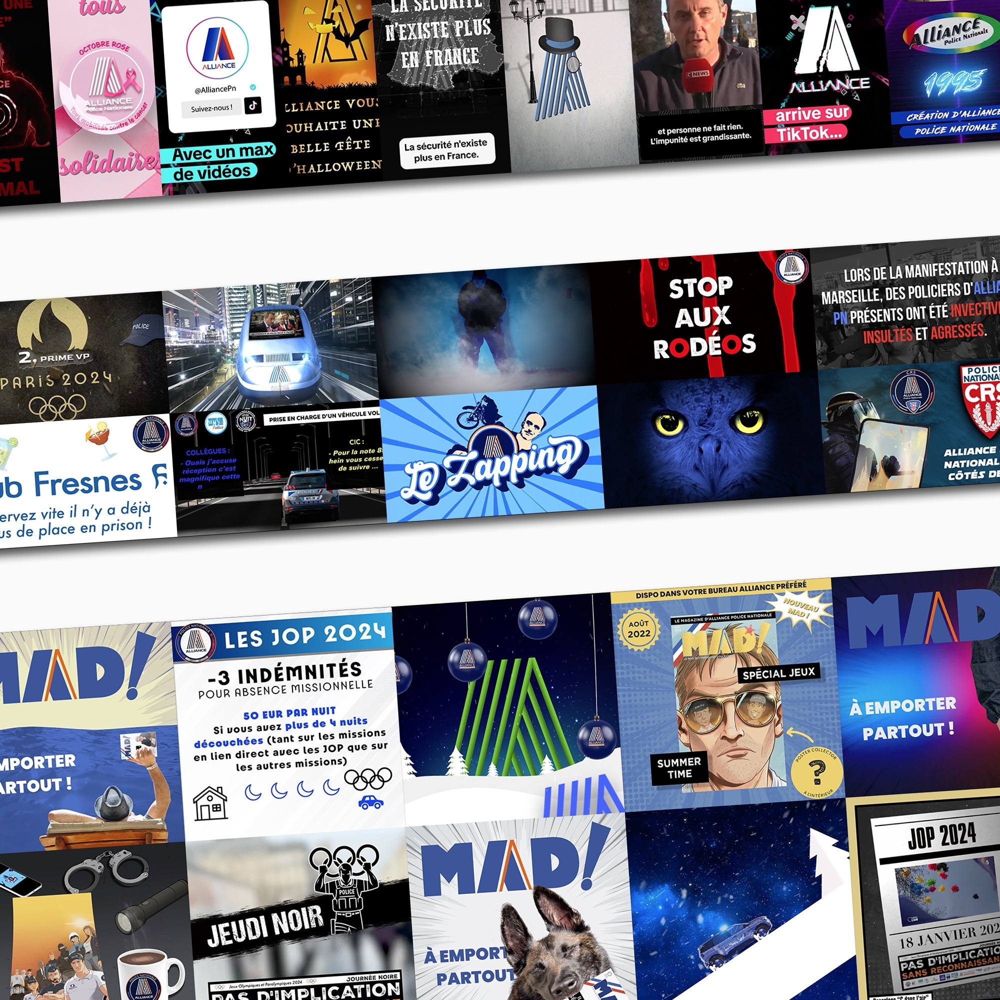 Cosmographics – Vidéos institutionnelles et informatifs Alliance Police Nationale