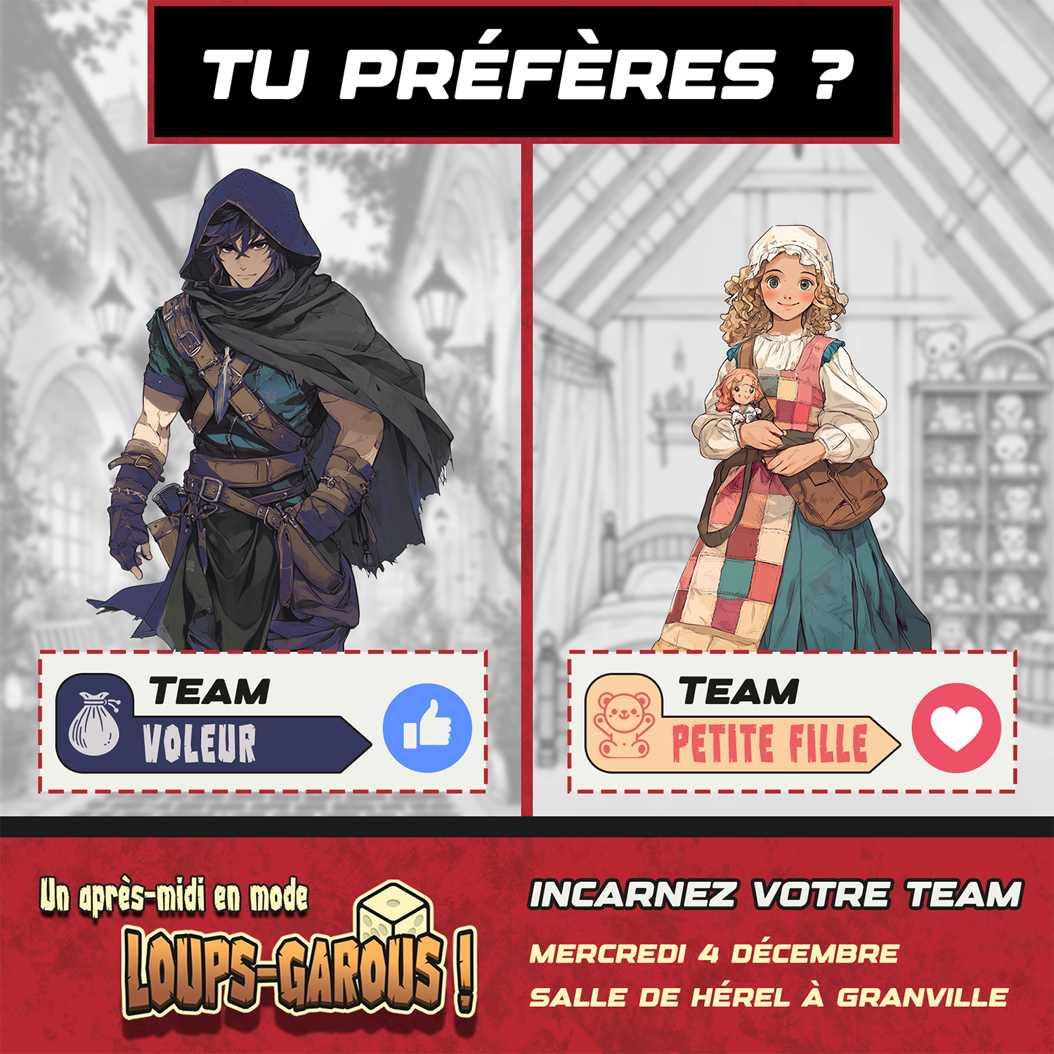 VOLEUR VS PETITE FILLE