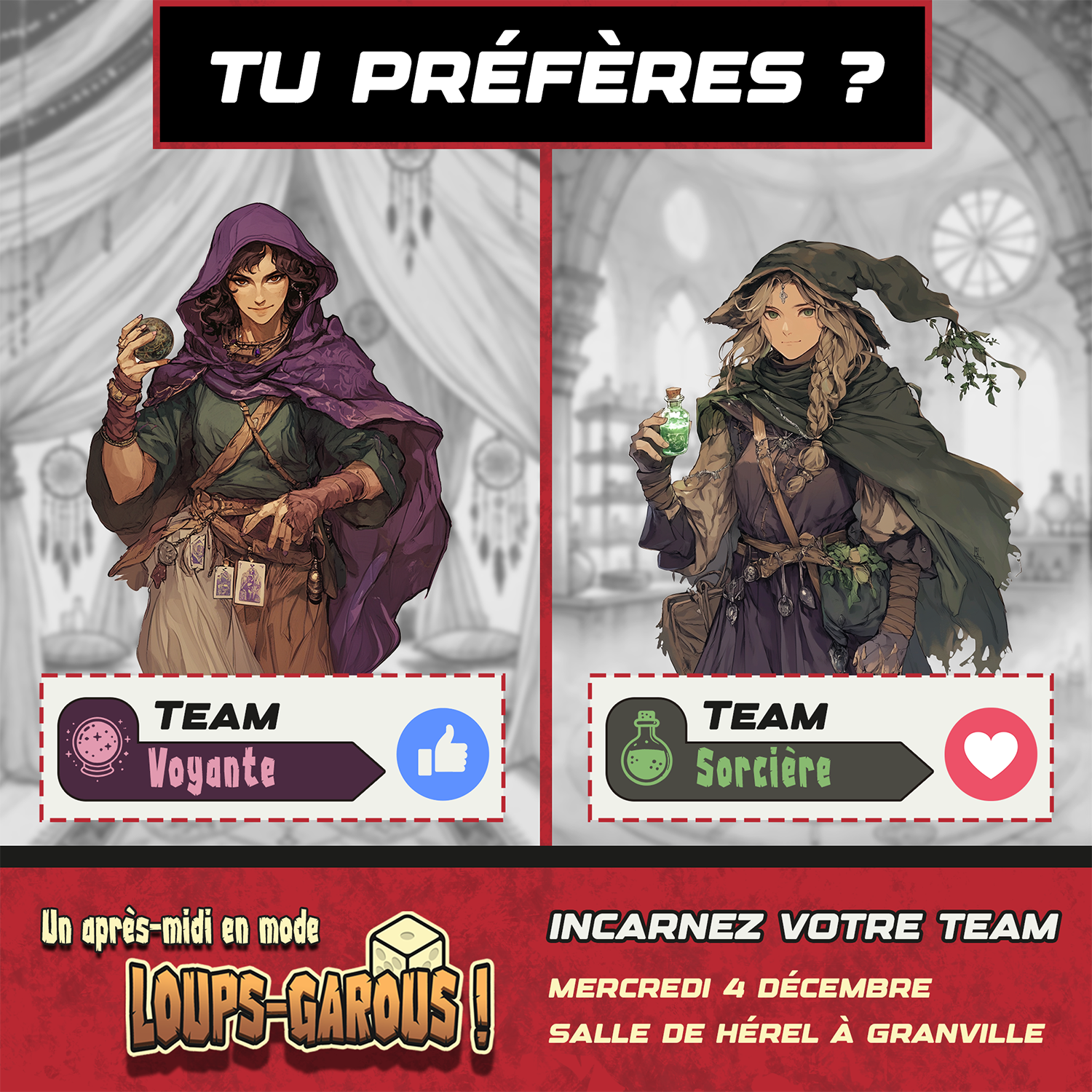 VOYANTE VS SORCIÈRE